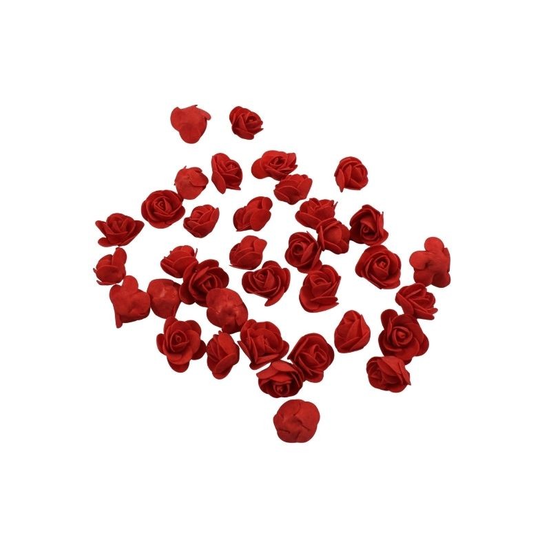 FLO DE FOMI ROJO 2.5CM