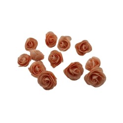 FLOR DE FOMI NARANJA 6CM