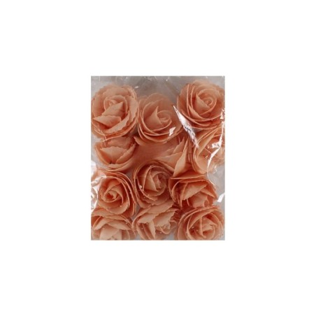 FLOR DE FOMI NARANJA 6CM
