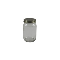 FRASCO DE VIDRIO CILINDRO 235ML