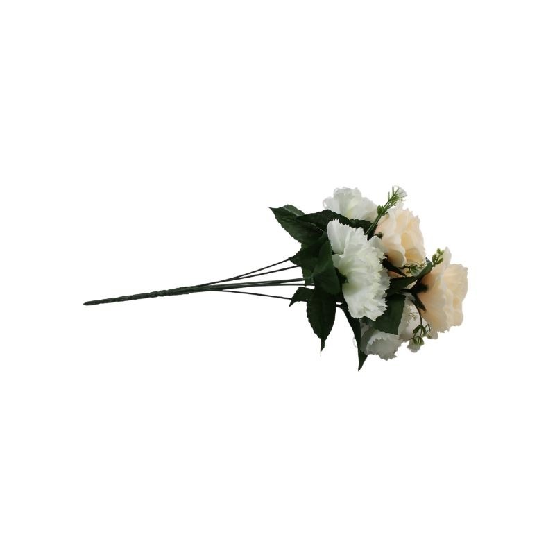 ROSAL Y CLAVEL BEIGE X6