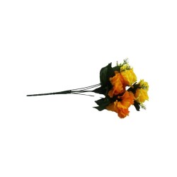 ROSAL Y CLAVEL AMARILLO/NARANJA X6