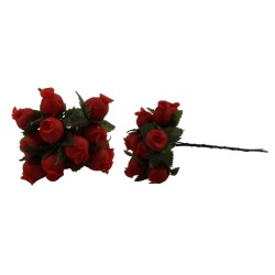 ROSAL MINI DE BOTÓN ROJO X12