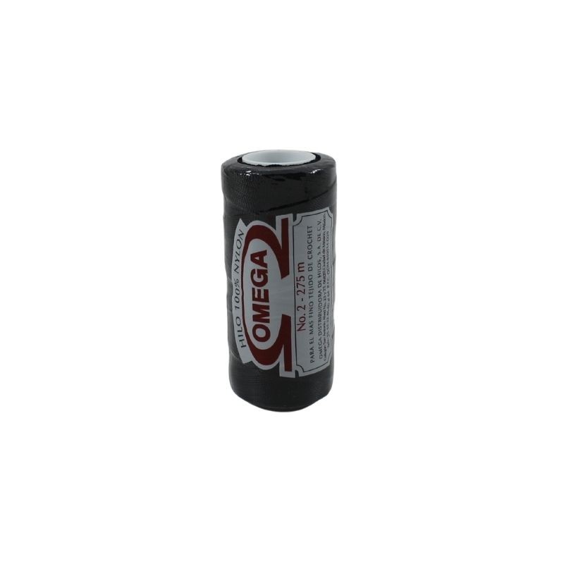 HILO NYLON NUM 2 NEGRO