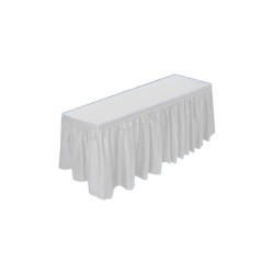 FALDILLA PARA MESA BLANCA