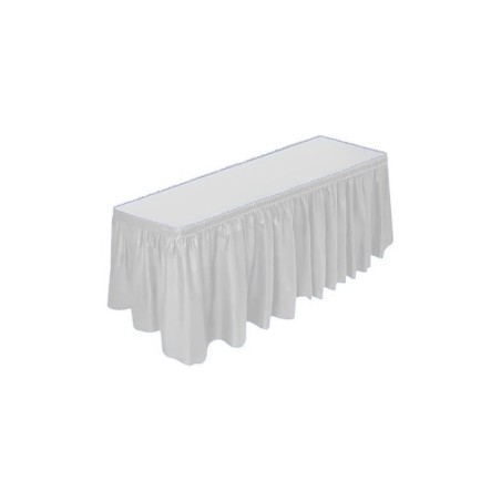 FALDILLA PARA MESA BLANCA