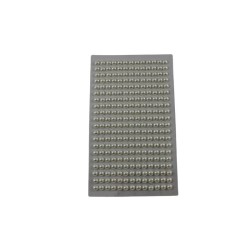 STICKER 1/2 PERLA 6MM BEIGE