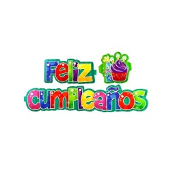 LETRERO FELIZ CUMPLEAÑOS