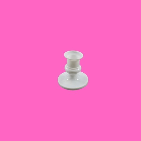 CANDELABRO BLANCO PARA VELA