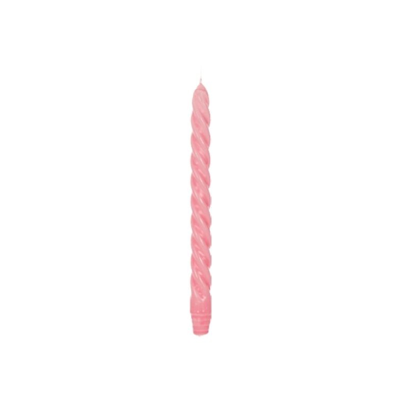 VELA ESPIRAL ROSA
