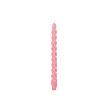 VELA ESPIRAL ROSA
