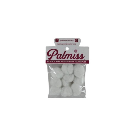 POM POM 25MM BLANCO