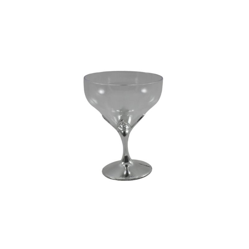 COPA CON BASE PLATA