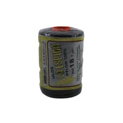 HILO NYLON NUM 18 NEGRO