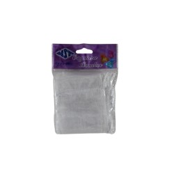 BOLSITA DE ORGANZA DE 3 X 4 BLANCO