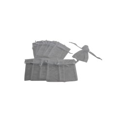 BOLSITA DE ORGANZA DE 3 X 4 BLANCO