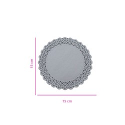 SERVILLETA DE PAPEL 15CM BLANCA