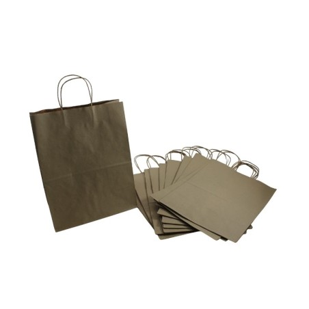 BOLSA KRAFT CON ASA 30X18X39CM