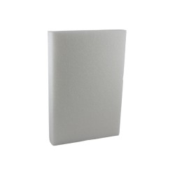 1/2 PLACA DE FOAM BLANCO