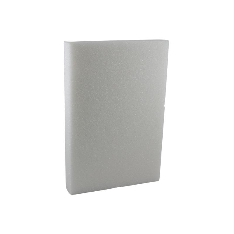 1/2 PLACA DE FOAM BLANCO