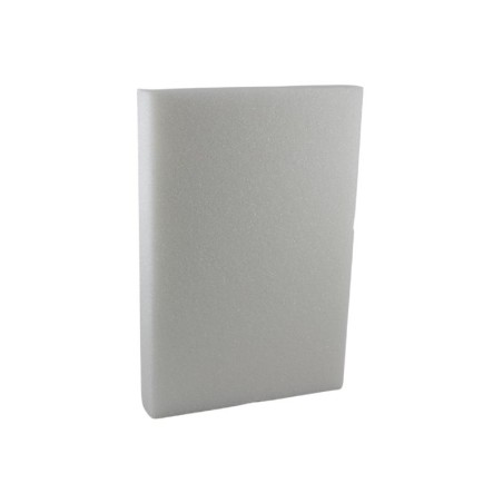 1/2 PLACA DE FOAM BLANCO