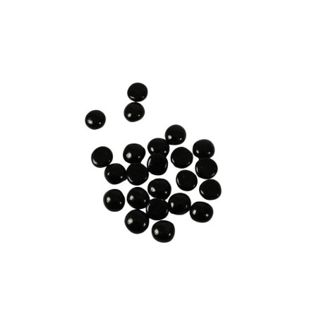 GEMAS DE VIDRIO NEGRO