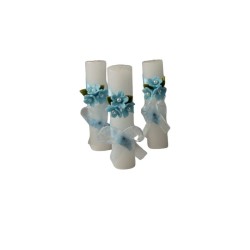 VELA MINI ARREGLADA AZUL