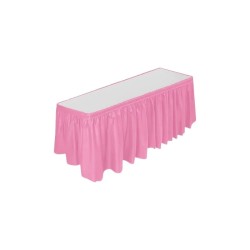 FALDILLA PARA MESA ROSA
