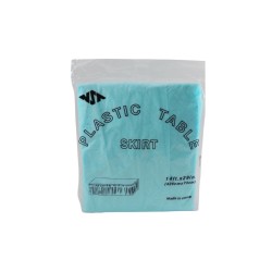 FALDILLA PARA MESA AZUL CIELO