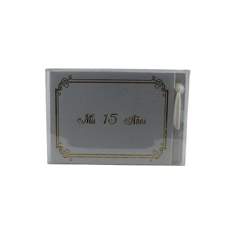 ALBUM PARA FIRMAS CHICO XV AÑOS