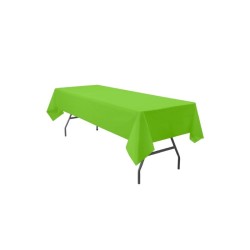 MANTEL DE PLÁSTICO VERDE MANZANA