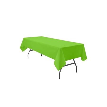 MANTEL DE PLÁSTICO VERDE MANZANA