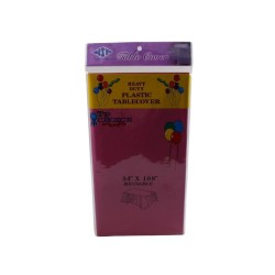 MANTEL DE PLÁSTICO FUCSIA