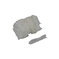 PLUMA DE PAVO BLANCA