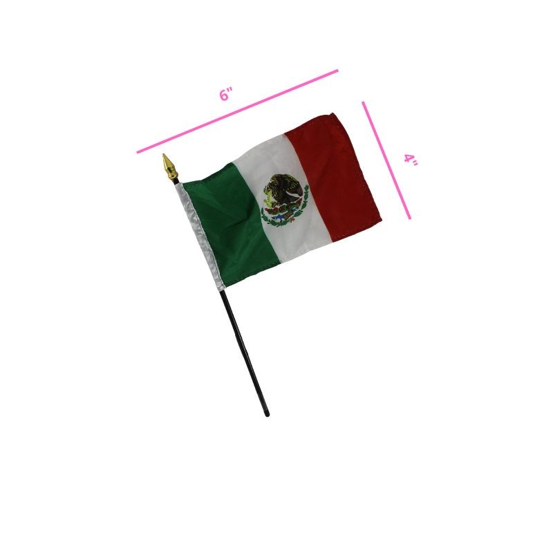 BANDERA DE MÉXICO 4X6