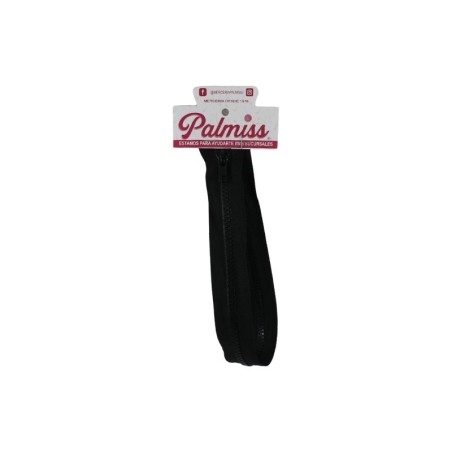 CIERRE PARA CHAMARRA 45CMS NEGRO