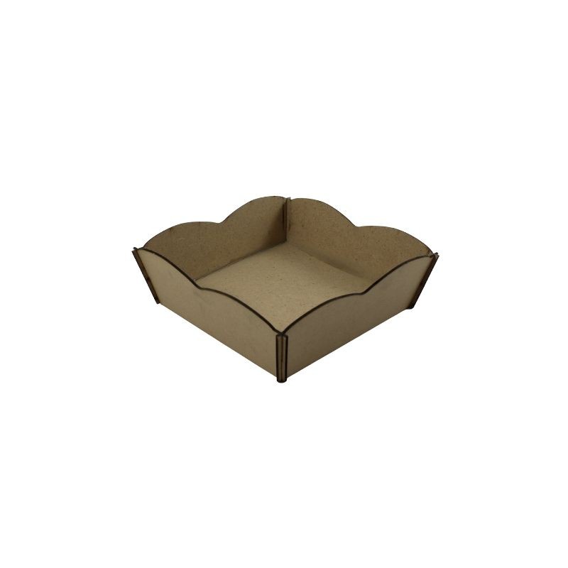 CAJA MDF CONICA 20X20CM