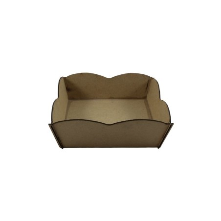 CAJA MDF CONICA 20X20CM