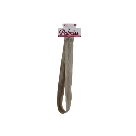 CIERRE PARA CHAMARRA 70CM BEIGE