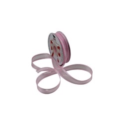 ORGANZA SATIN LUREX 3 PLATA/ROSA