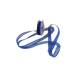 ORGANZA SATIN LUREX 3 PLATA/AZUL REY