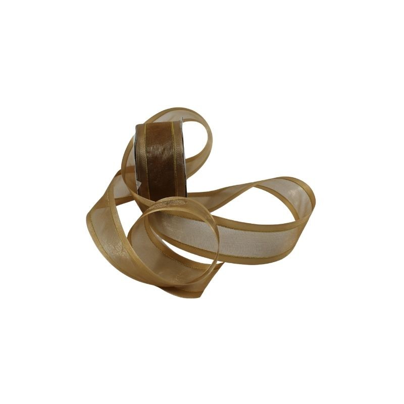 ORGANZA SATIN LUREX 9 ORO/DORADO