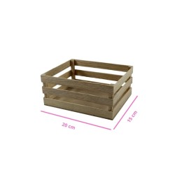 HUACAL DE MADERA 15X20CM