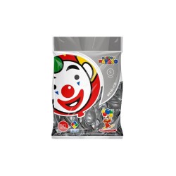 GLOBO METÁLICO DE LATEX NUM 9 PLATA
