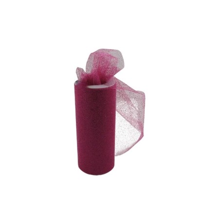 TUL 6 DIAMANTADO FUCSIA
