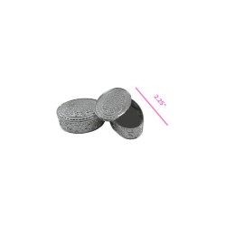 CAJITA OVALADA PLATA