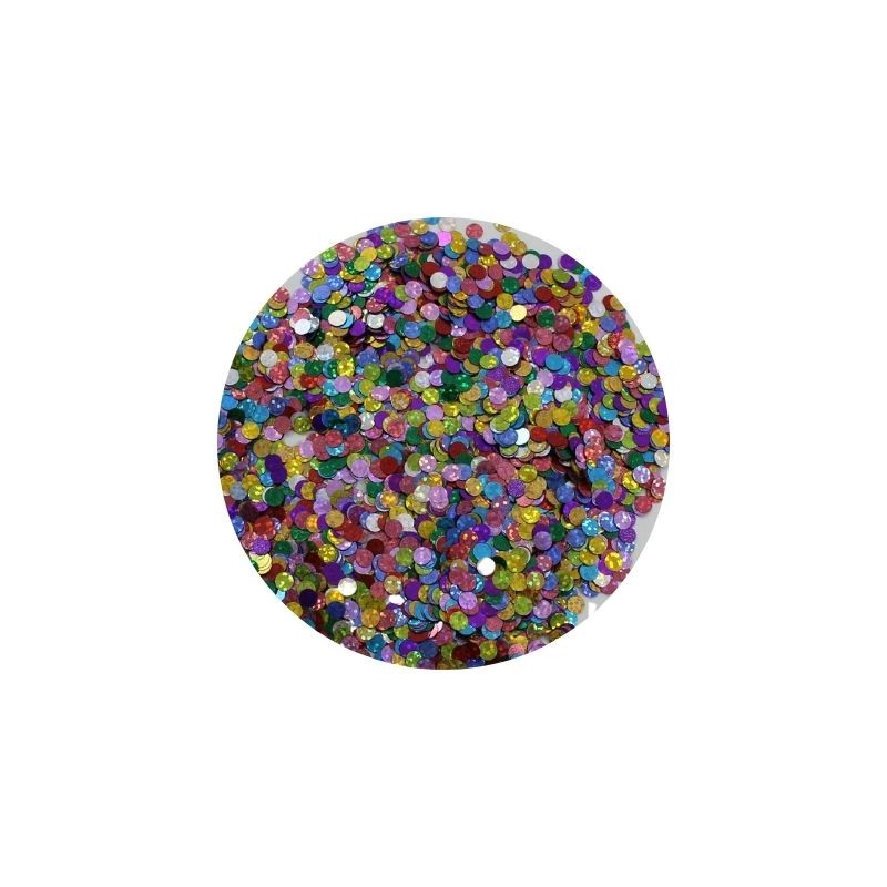 CONFETTI REDONDO MULTICOLOR