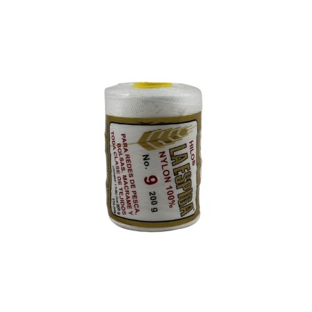 HILO NYLON NUM 9 BLANCO