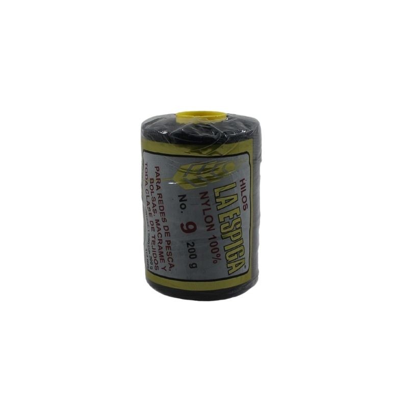 HILO NYLON NUM 9 NEGRO