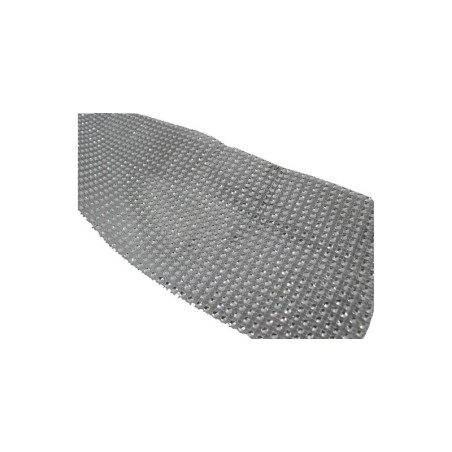 MALLA DIAMANTE PLATA